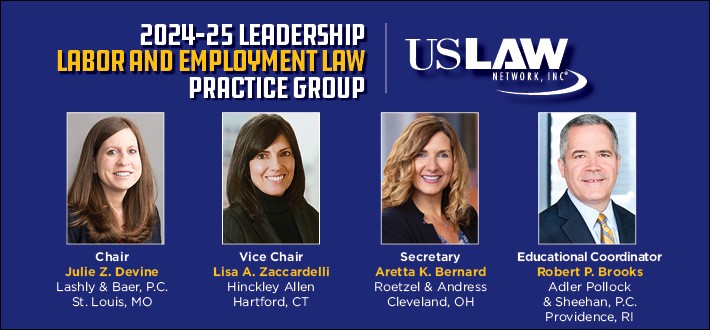 Leadership Update: Labor and Employment Practice Group